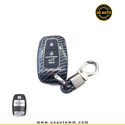 CARBON FIBER KEY (BLACK) KIA UNI (2014 UP)