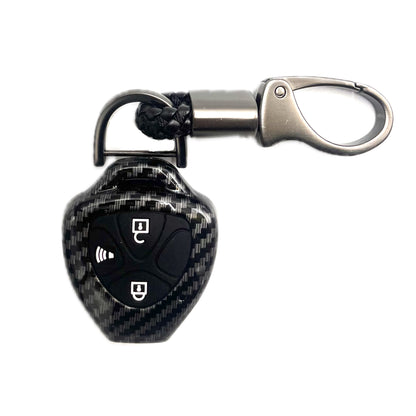 CARBON FIBER KEY (BLACK) TOYOTA UNI (D)