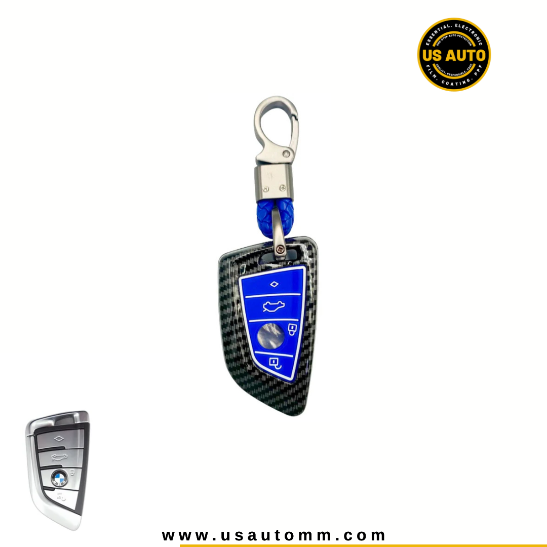 CARBON FIBER KEY (BLUE) BMW X7