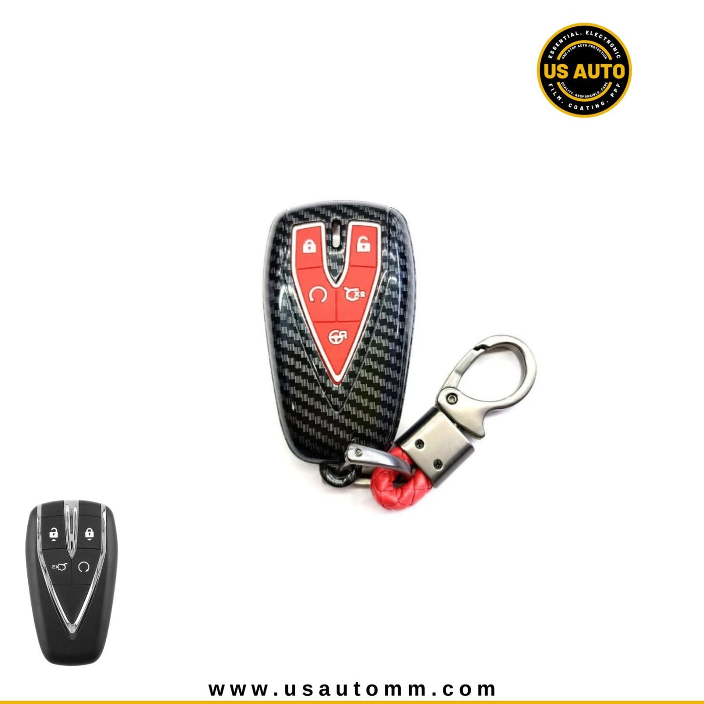 CARBON FIBER KEY (RED) CHANGAN UNI