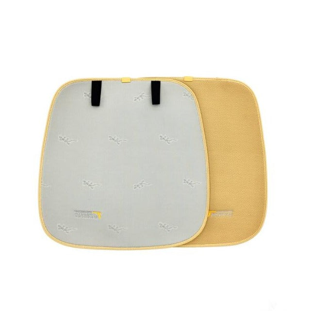 CAR SEAT CUSHION PAD (2)PCS=SET (BEIGE)