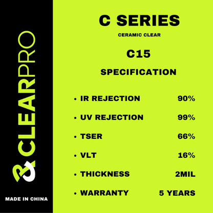 CLEARPRO C SERIES FILM C15 60% (SQ-FT)