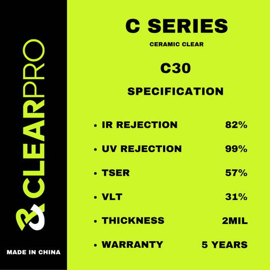 CLEARPRO C SERIES FILM C30 40% (SQ-FT)