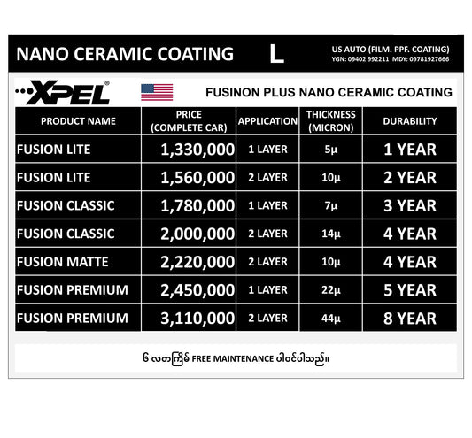 CERAMIC COATING (LARGE SIZE)