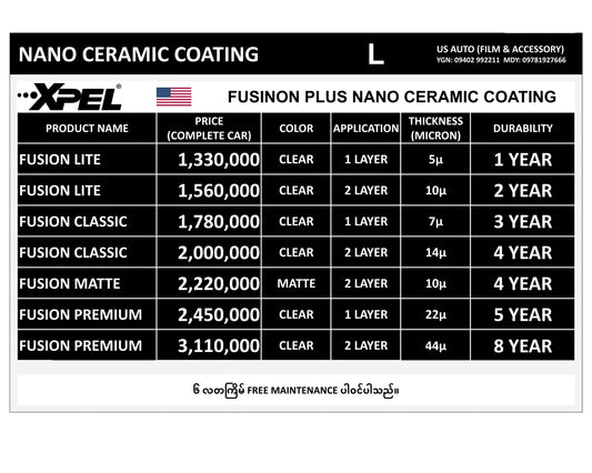 CERAMIC COATING (LARGE SIZE)