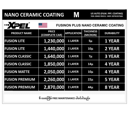 CERAMIC COATING (MEDIUM SIZE)