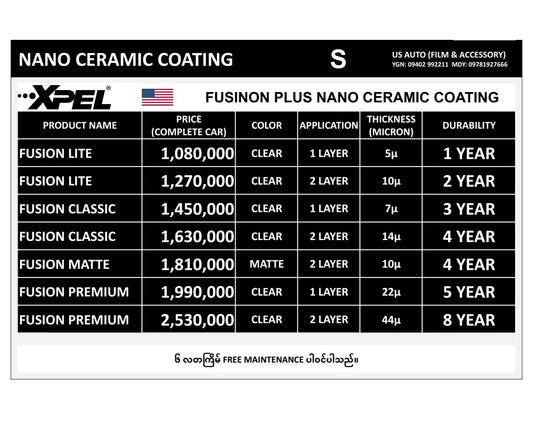 CERAMIC COATING (SMALL SIZE)