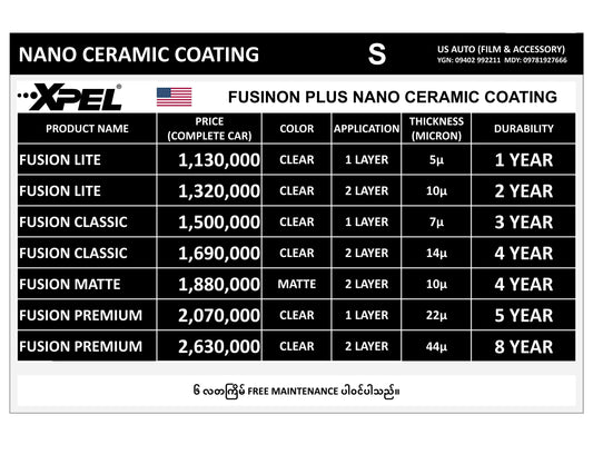 CERAMIC COATING (SMALL SIZE)