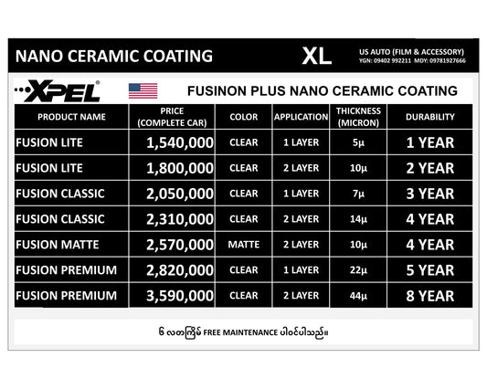 CERAMIC COATING (XLARGE SIZE)