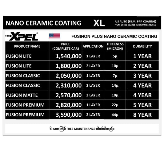 CERAMIC COATING (XLARGE SIZE)