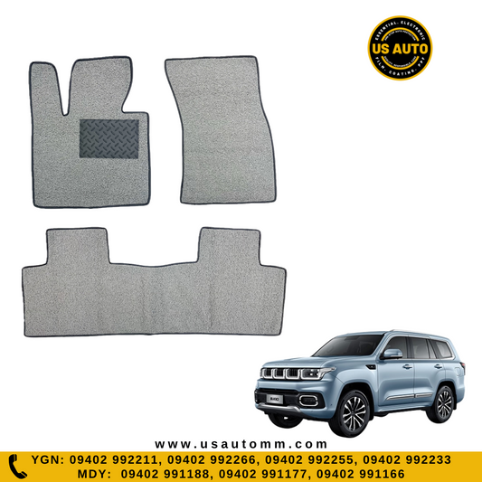 COIL MAT FLOOR MAT (2)ROWS (GREY) BAIC BJ60 (2025 UP)