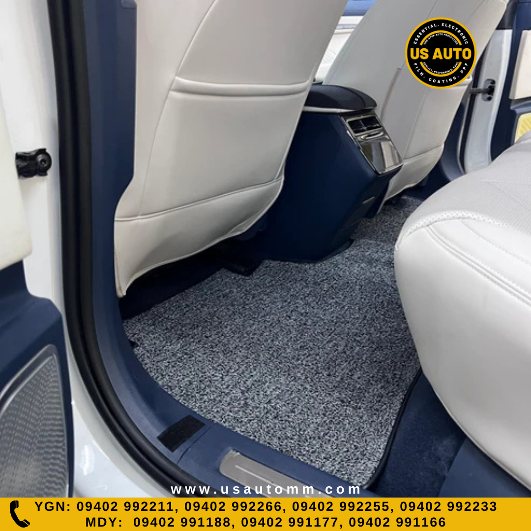 COIL MAT FLOOR MAT (2)ROWS (GREY) ZEEKR 001 EV