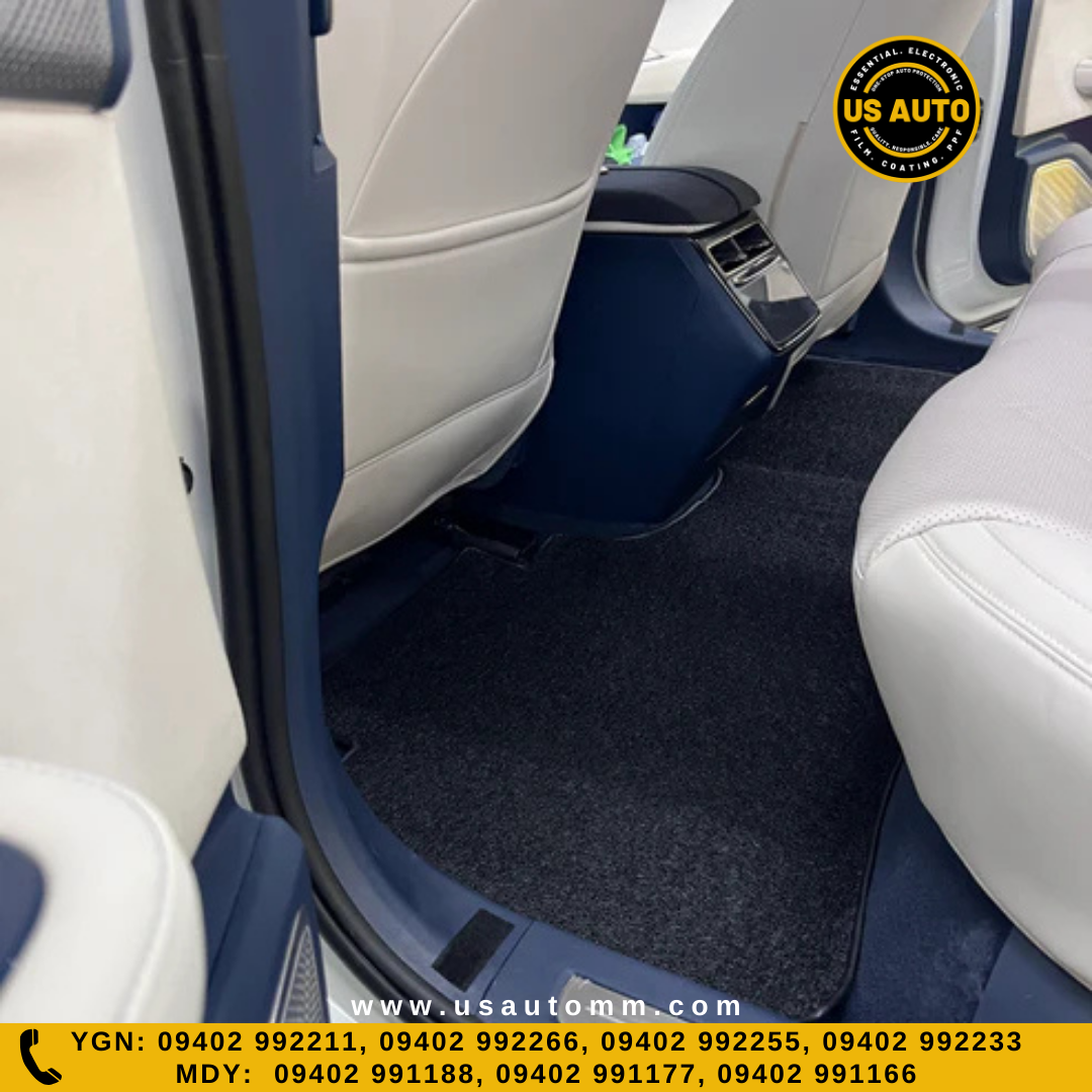 COIL MAT FLOOR MAT (2)ROWS (BLACK) ZEEKR 001 EV