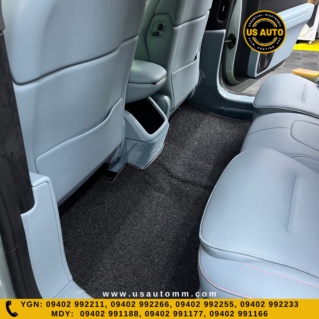 COIL MAT FLOOR MAT (2)ROWS (BLACK) CHANGAN AVATAR 12 EV