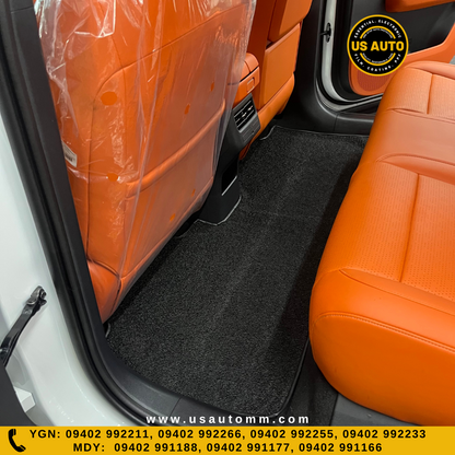 COIL MAT FLOOR MAT (2)ROWS (BLACK) TOYOTA BZ3 EV