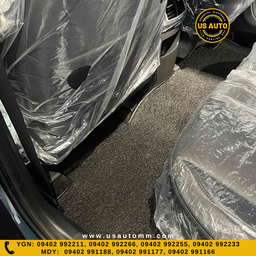 COIL MAT FLOOR MAT (2)ROWS (BLACK) KIA SPORTAGE (2021 UP)