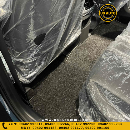 COIL MAT FLOOR MAT (2)ROWS (BLACK) KIA SPORTAGE (2021 UP)