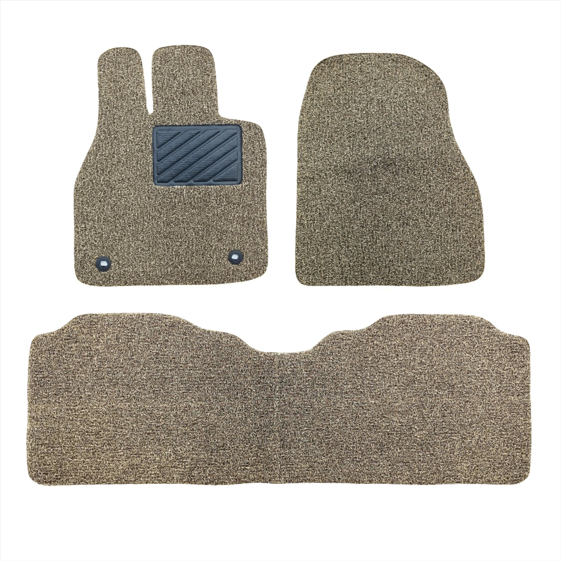 COIL MAT FLOOR MAT (2)ROWS (BEIGE) TOYOTA BZ4X (2023) EV