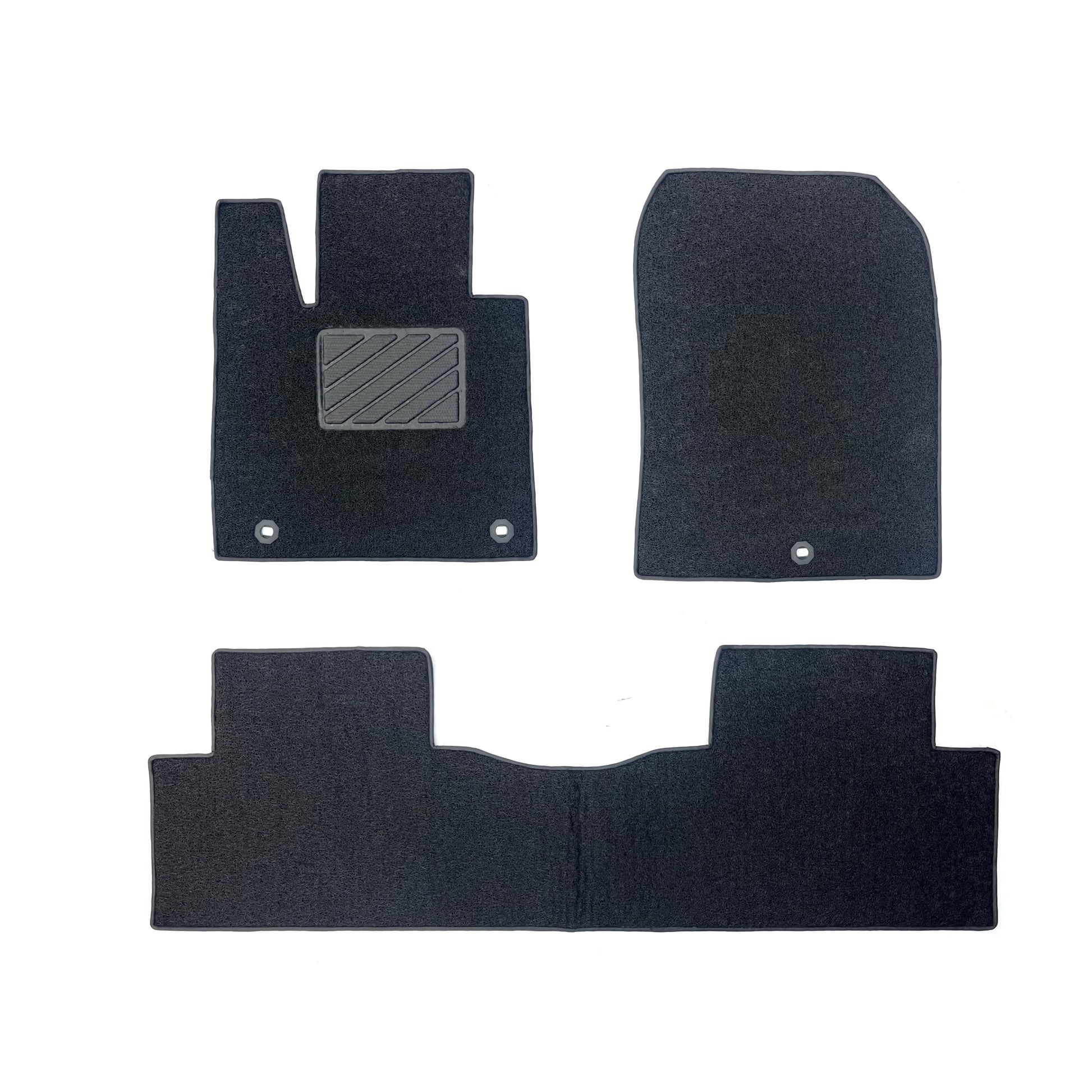 COIL MAT FLOOR MAT (2)ROWS (BLACK) KIA SORENTO (24 UP)