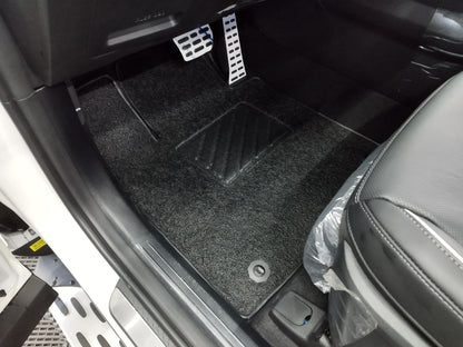 COIL MAT FLOOR MAT (2)ROWS (BLACK) KIA SORENTO (2024)-8