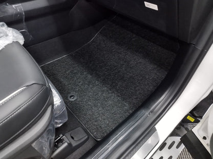 COIL MAT FLOOR MAT (2)ROWS (BLACK) KIA SORENTO (2024)-9