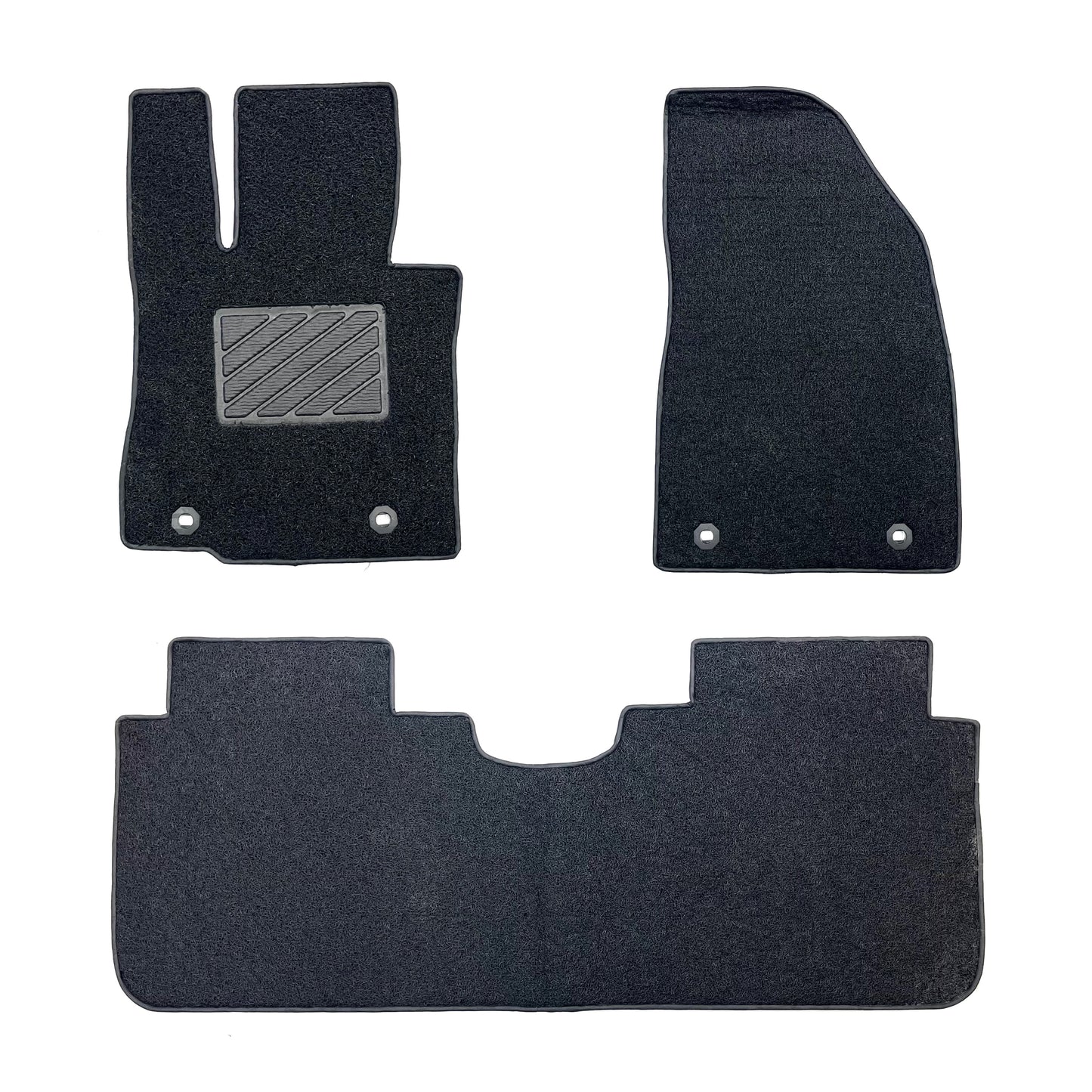 COIL MAT FLOOR MAT (2)ROWS (BLACK) MG RISING R7 EV