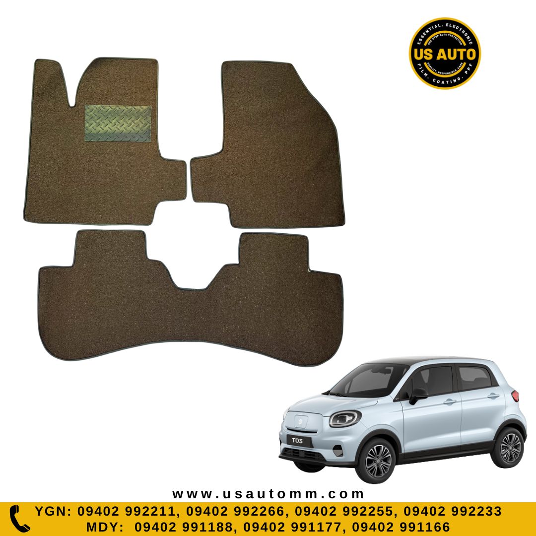 COIL MAT FLOOR MAT (2)ROWS (COFFEE) LEAP T03 EV