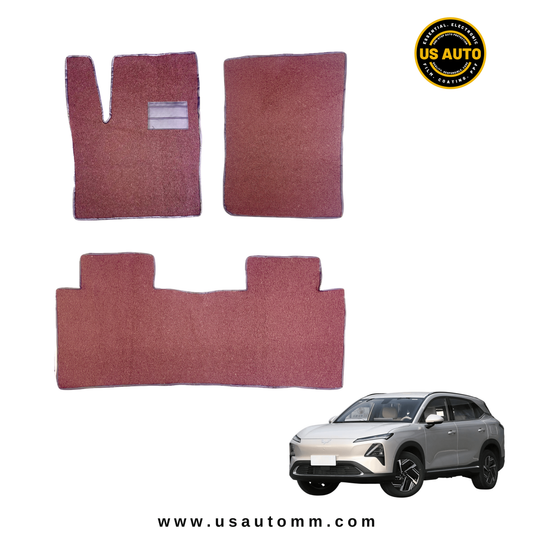 COIL MAT FLOOR MAT (2)ROWS (COFFEE) WULING STARLIGHT S EV