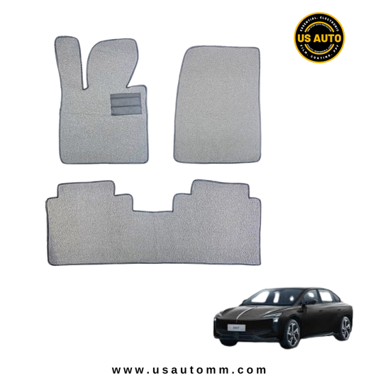 COIL MAT FLOOR MAT (2)ROWS (GREY) HONGQI EH7 (2026 UP)
