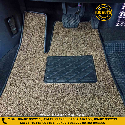 COIL MAT FLOOR MAT (2)ROWS (BEIGE) NISSAN ARIYA EV