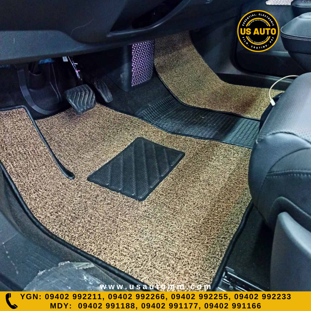 COIL MAT FLOOR MAT (2)ROWS (BEIGE) NISSAN ARIYA EV