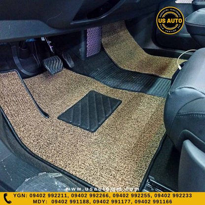 COIL MAT FLOOR MAT (2)ROWS (BEIGE) NISSAN ARIYA EV
