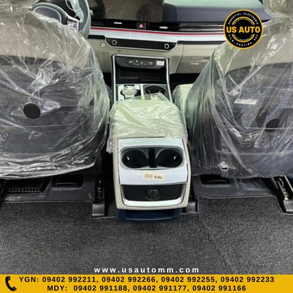 COIL MAT FLOOR MAT (3)ROWS & TRUNK MAT (1) SET (BLACK) KIA CARNIVAL SEDONA (2021 UP)