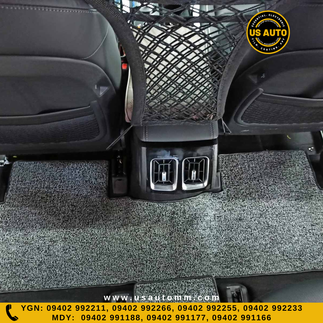 COIL MAT FLOOR MAT (3)ROWS & TRUNK MAT (1) SET (GREY) KIA SORENTO (2024 UP)