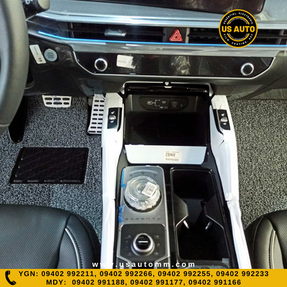 COIL MAT FLOOR MAT (3)ROWS & TRUNK MAT (1) SET (GREY) KIA SORENTO (2024 UP)