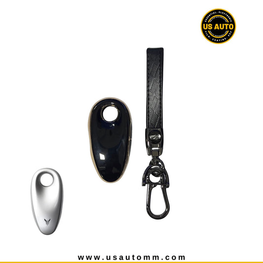 TPU & PC KEY COVER (BLACK) VOYAH FREE EV