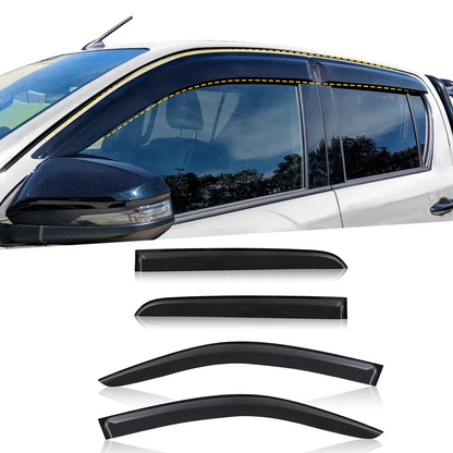 DOOR VISOR SMOKED (C) (4D)