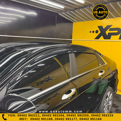 DOOR VISOR SMOKED (C) (4D) HYUNDAI ACCENT (2025 UP)