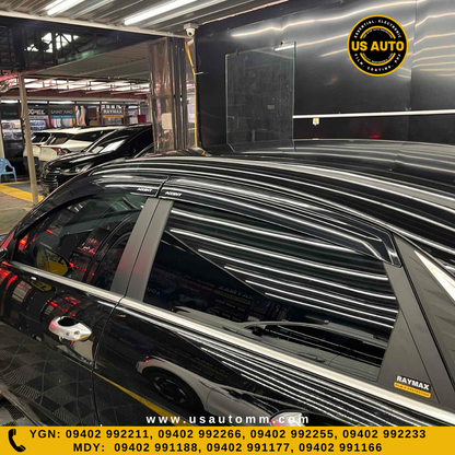 DOOR VISOR SMOKED (C) (4D) HYUNDAI ACCENT (2025 UP)