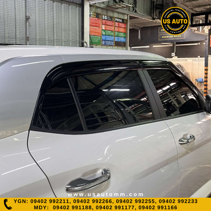 DOOR VISOR SMOKED (KOREA) (4D) HYUNDAI CRETA (2024 UP)