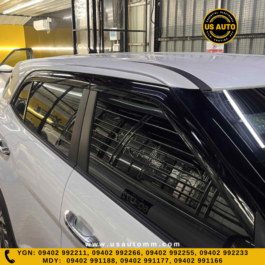 DOOR VISOR SMOKED (KOREA) (4D) HYUNDAI CRETA (2024 UP)