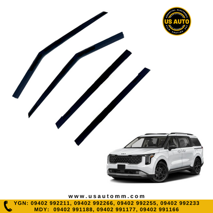 DOOR VISOR SMOKED (KOREA) (4D) KIA CARNIVAL SEDONA (2021 UP)