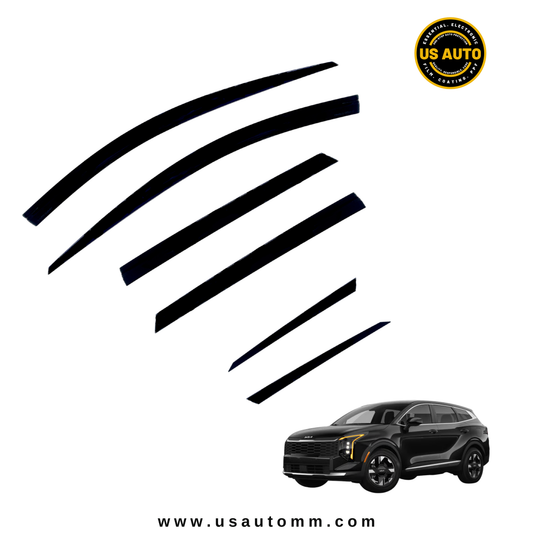 DOOR VISOR SMOKED (KOREA) (4D) KIA SPORTAGE (2026 UP)