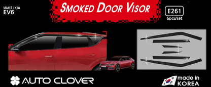 DOOR VISOR SMOKED (K) (4D) KIA EV6 EV