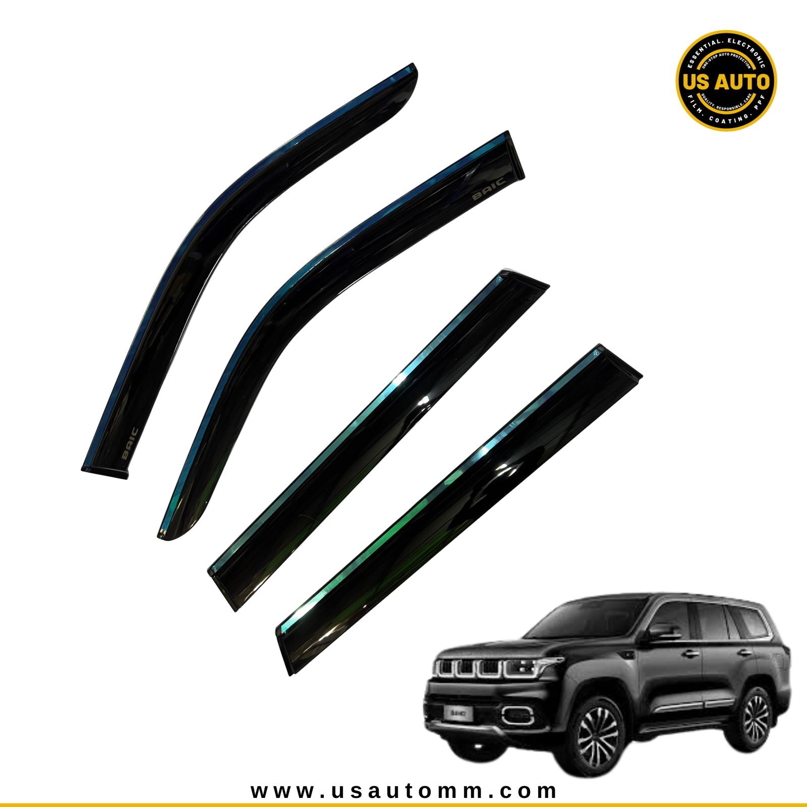 DOOR VISOR STEEL (C) (4D) BAIC BJ60 (2025 UP)