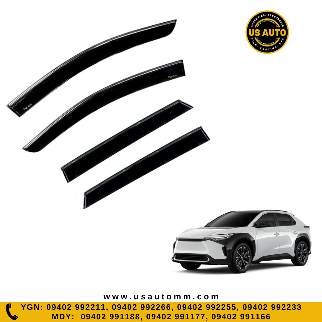 DOOR VISOR STEEL (C) (4D) TOYOTA BZ4X (2023 UP) EV