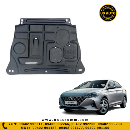 ENGINE COVER PLASTIC ALLOY (BLACK) HYUNDAI ACCENT (2019 UP)