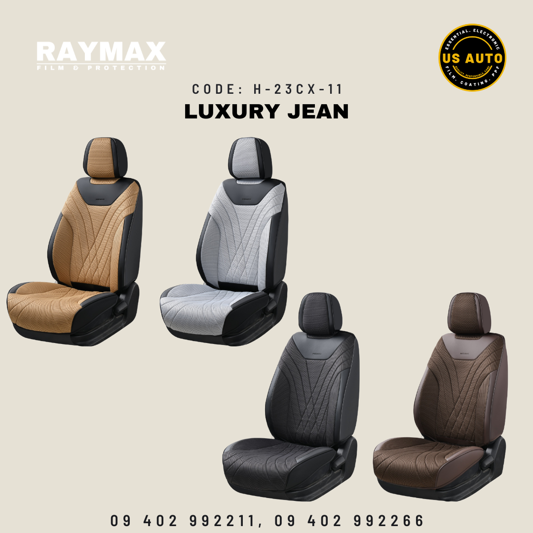 RAYMAX LUXURY SEAT COVER (H-23CX-11) (1) SET  