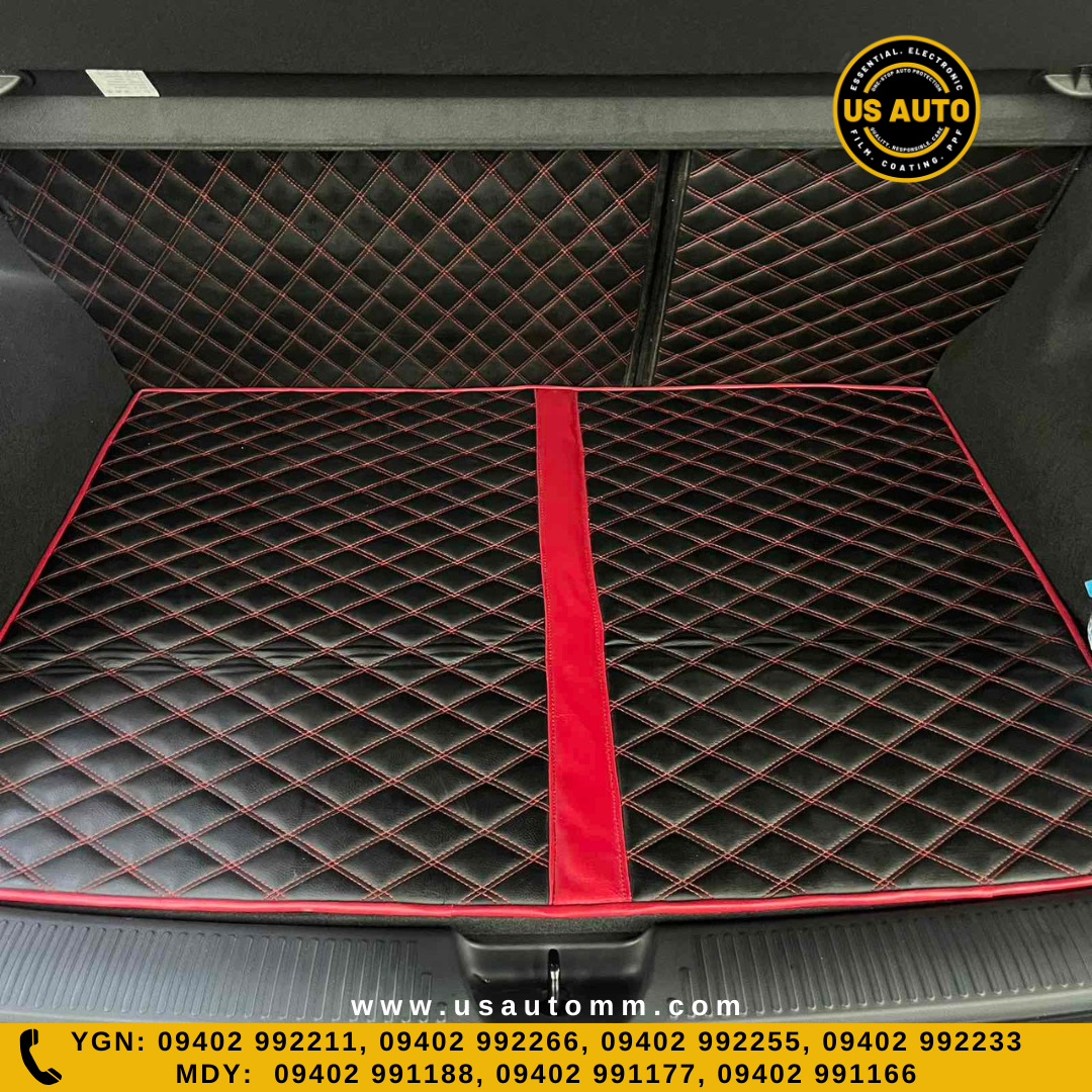 HAND SEW TRUNK MAT (BLACK) MG4 EV