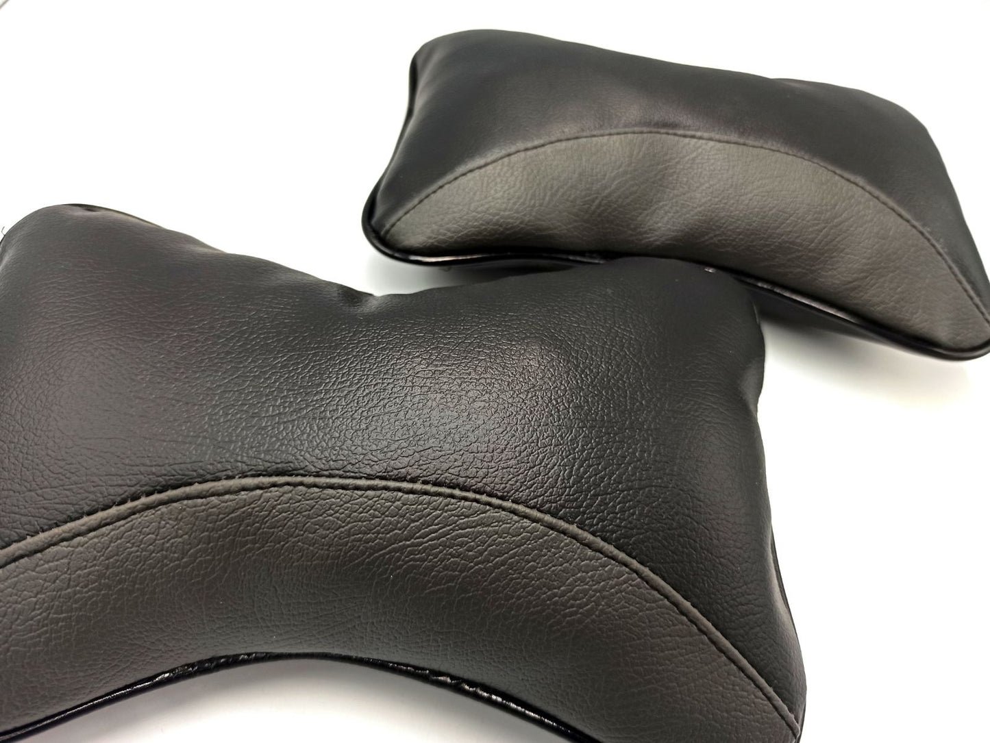 HEADREST PILLOW (2 PCS ) ( BLACK+ BLACK)